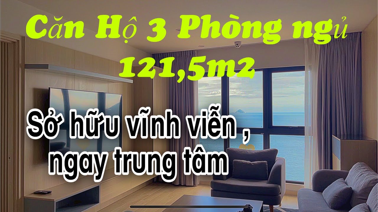 ĐÃ BÁN- CĂN HỘ 3 PHÒNG NGỦ TẠI TOÀ GOLDCOAST NHA TRANG - NGAY TRUNG TÂM THÀNH PHỐ| SỞ HỮU LÂU DÀI