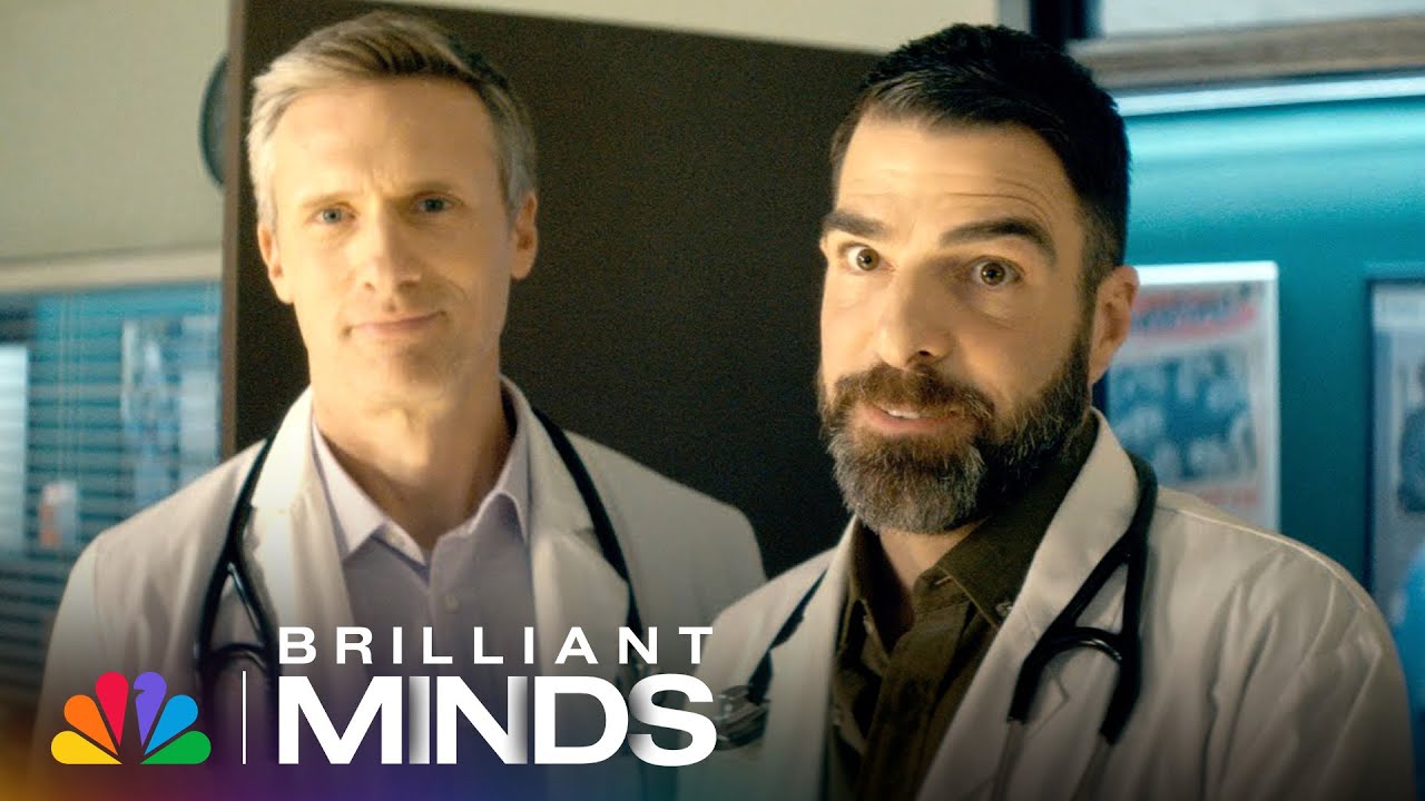 Dr. Wolf's Old Flame Makes Josh Jealous | Brilliant Minds | NBC