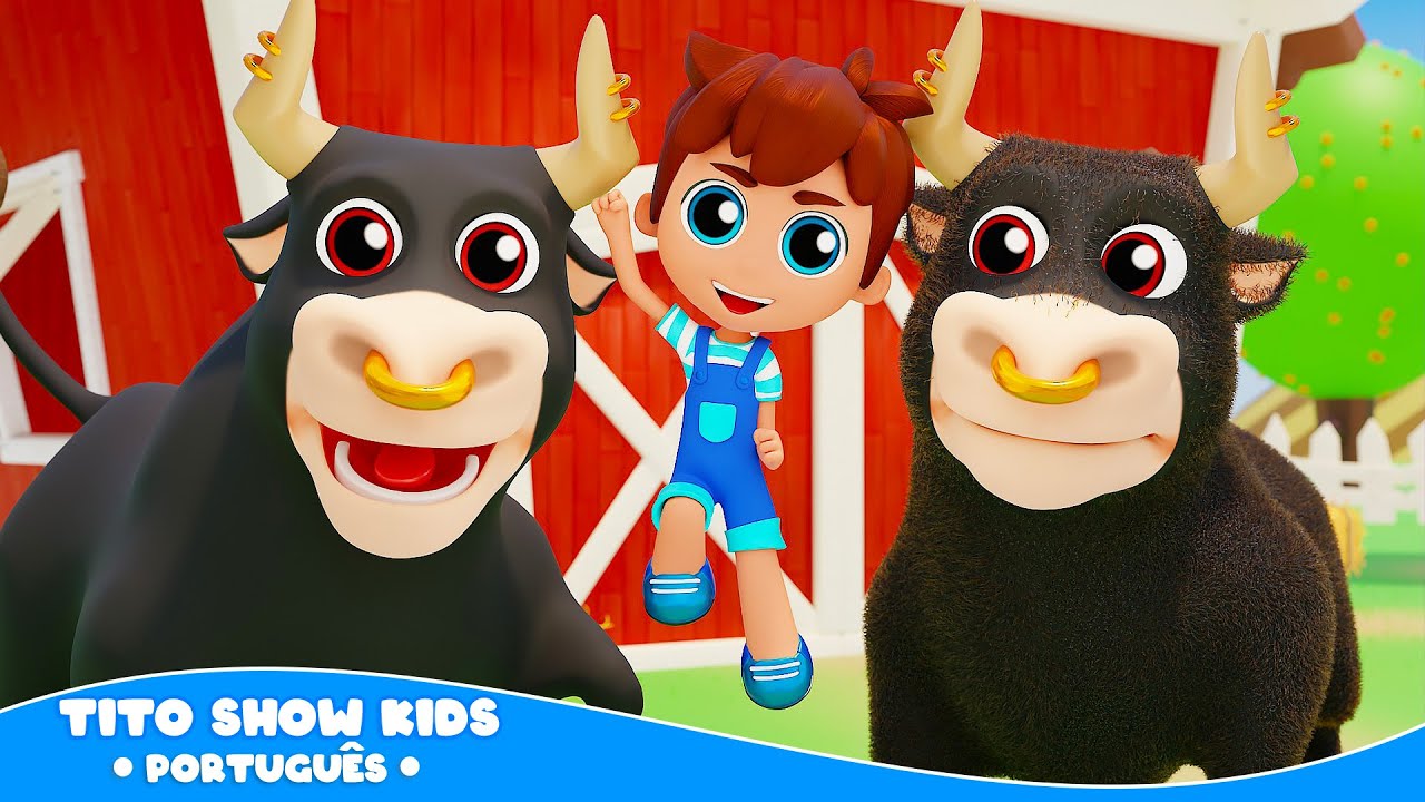 Boi boi boi da Cara preta e Tito - Tito Show Kids | Vídeo Infantil | Português