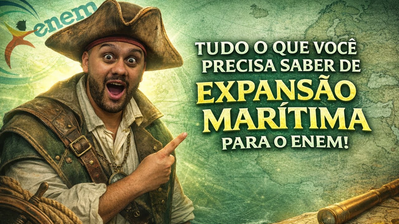 TUDO O QUE VOCÊ PRECISA SABER SOBRE EXPANSÃO MARÍTIMA PARA O ENEM - SOS ENEM {Prof.Pedro Riccioppo}