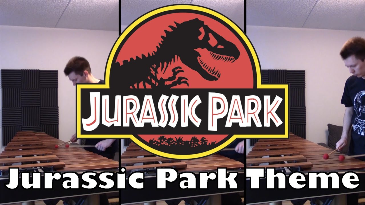 Jurassic Park theme - marimba cover