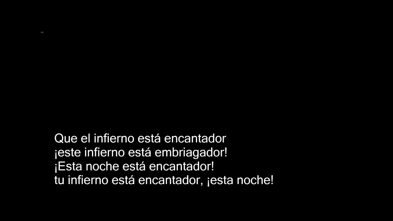 EL INFIERNO ESTA ENCANTADOR (LOS REDONDOS) KARAOKE