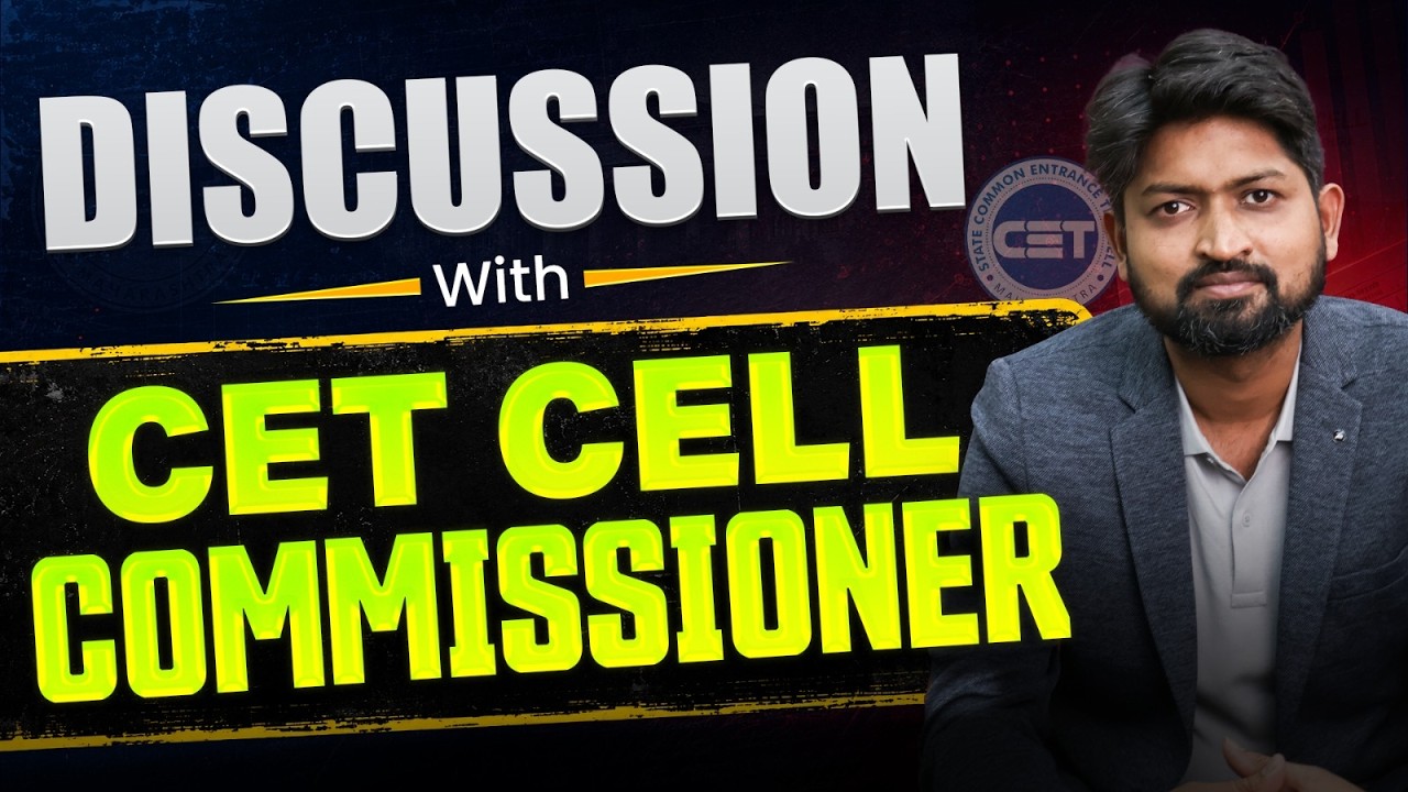 Meeting with CET CELL Commissioner #mhtcet  #mhtcet2026  #cetcell