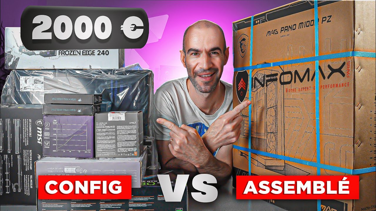 Défi à 2000€ - Config PC vs PC Assemblé Infomax