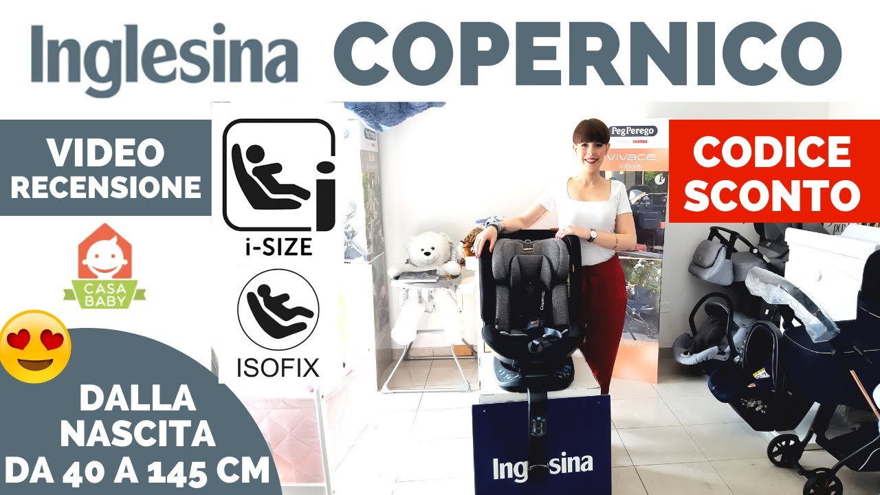 INGLESINA COPERNICO SEGGIOLINO AUTO I-SIZE