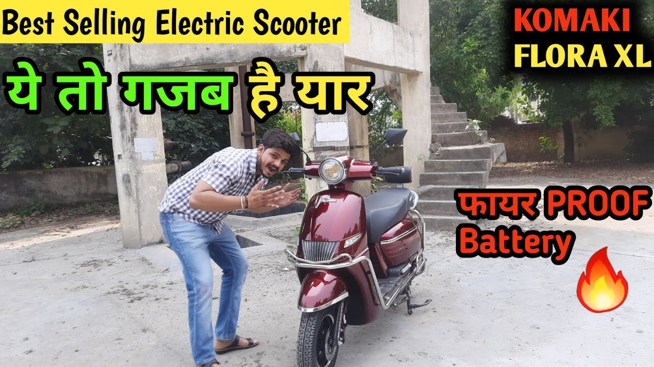 Komaki Flora -   The Premium Economy | Best Selling Scooter | 2024 #evbaba