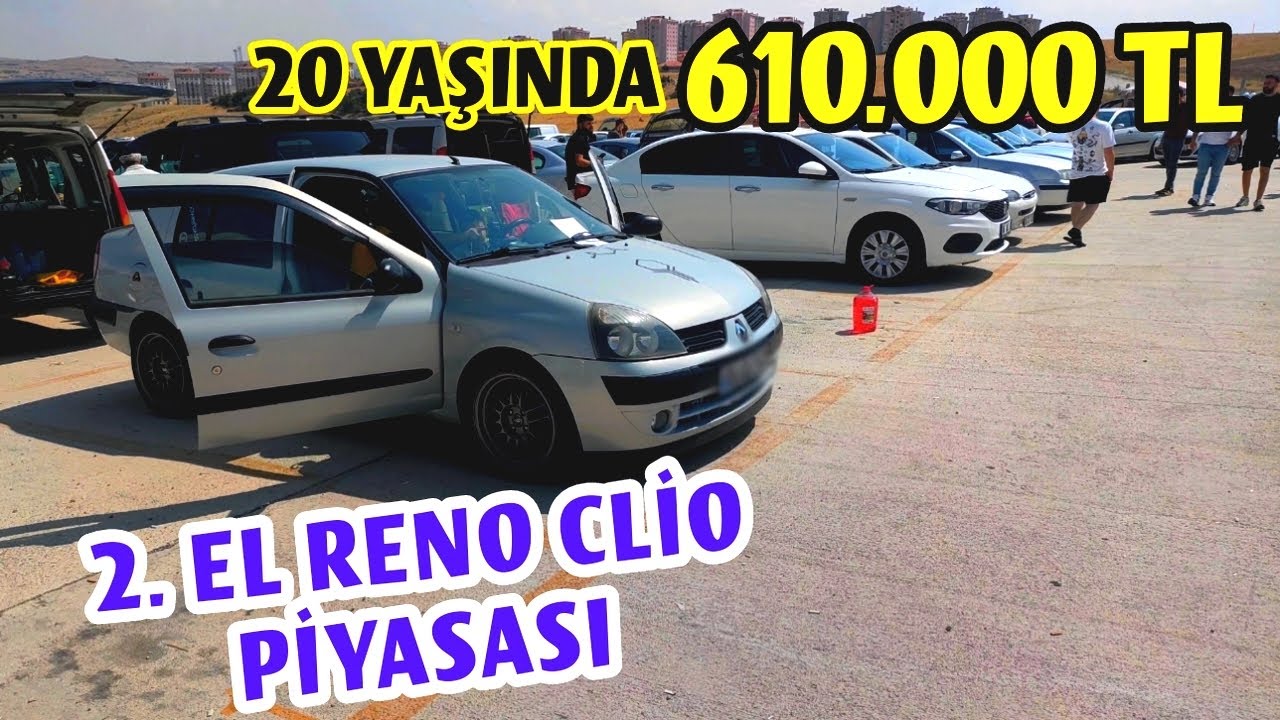 2. EL RENAULT CLİO FİYATLARI - 2024 | İkinci El Renault Clio Piyasası