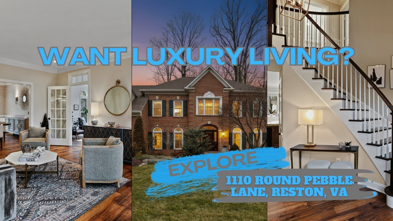 Luxury Home in North Reston | 6,890 Sq Ft Cul-de-Sac Estate | Fairfax County VA