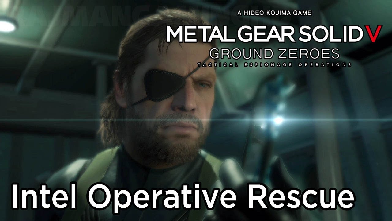 Metal Gear Solid 5: Ground Zeroes - Intel Operative Rescue Side Ops [1080p] TRUE-HD QUALITY (MGSV)