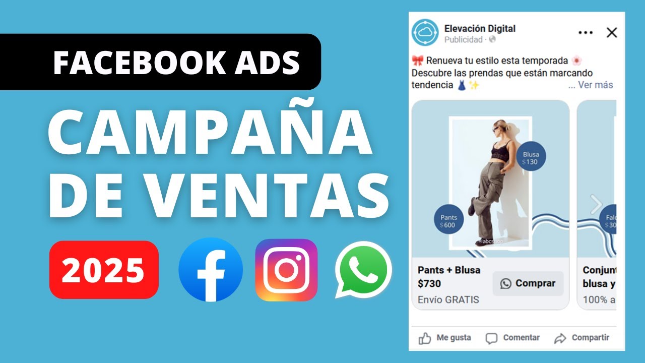 Campaña de VENTAS en Facebook ADS 2025