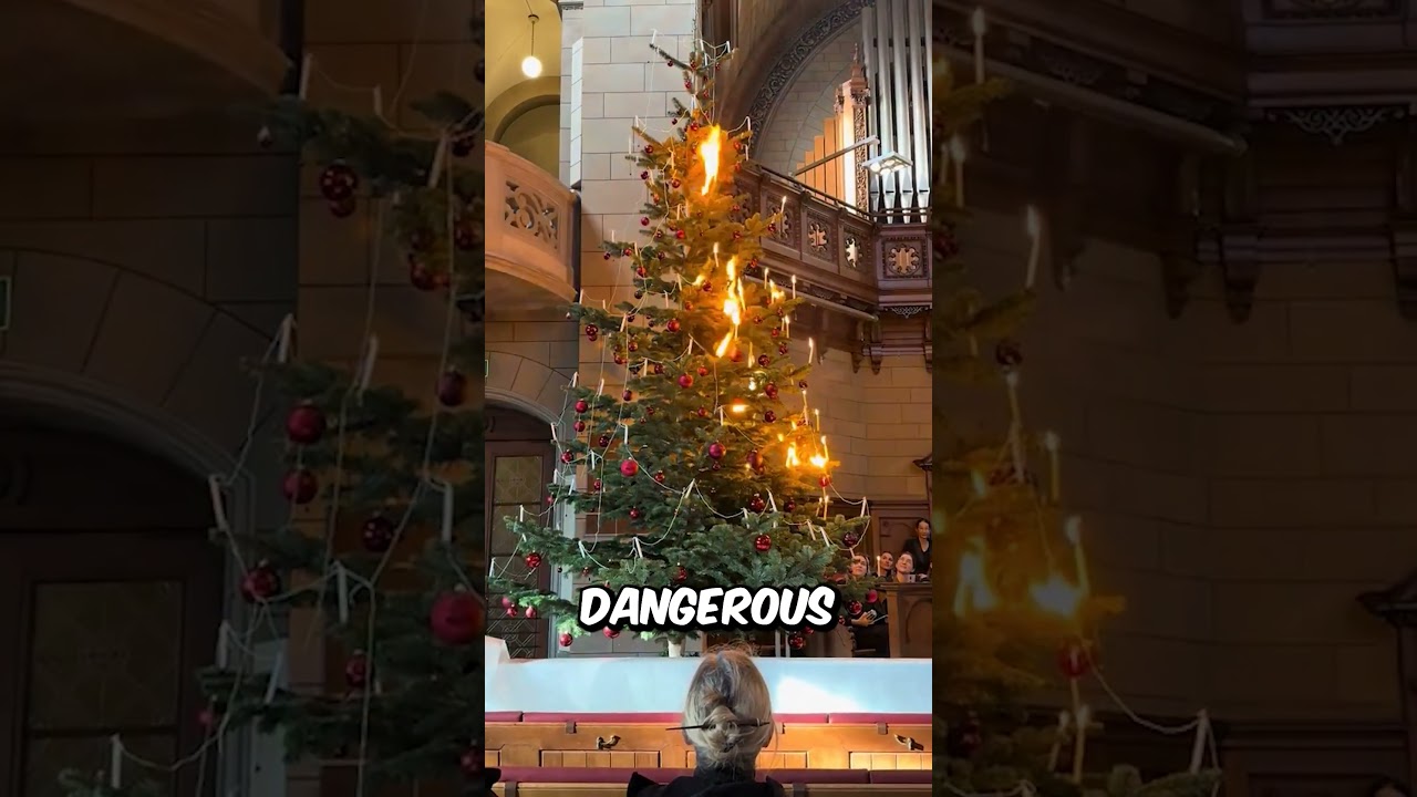 A Traditional Way Of Lighting A Christmas Tree (@stephanidushka)