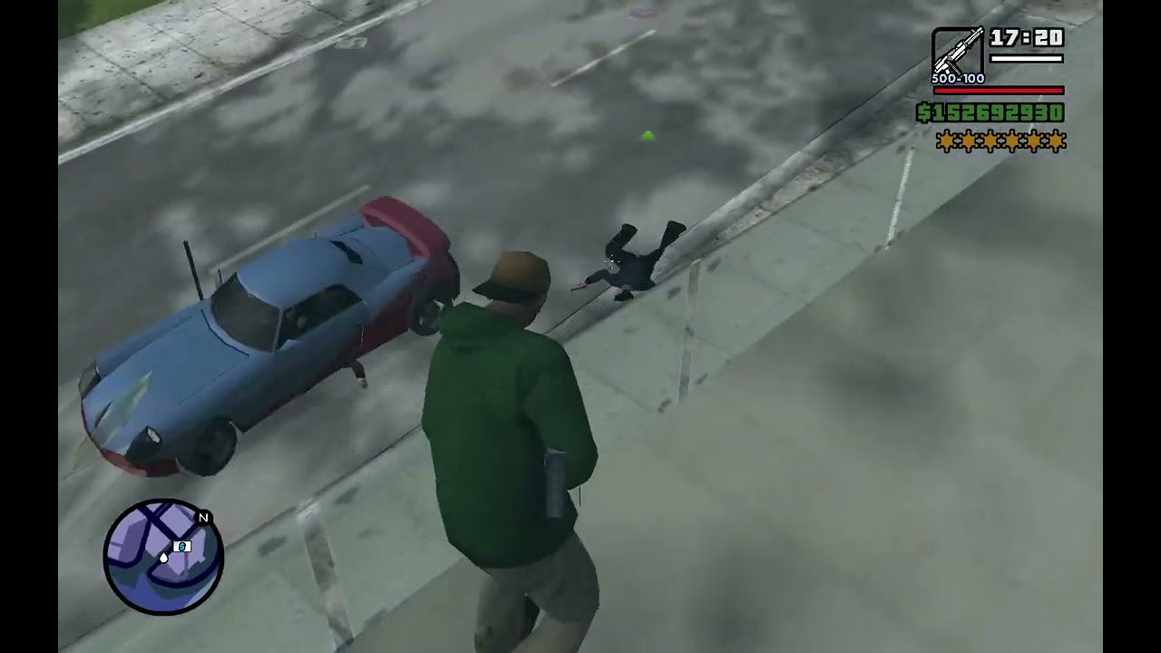 GTA Underground M60 Rampage + Police Shootout + 6 Stars Escape