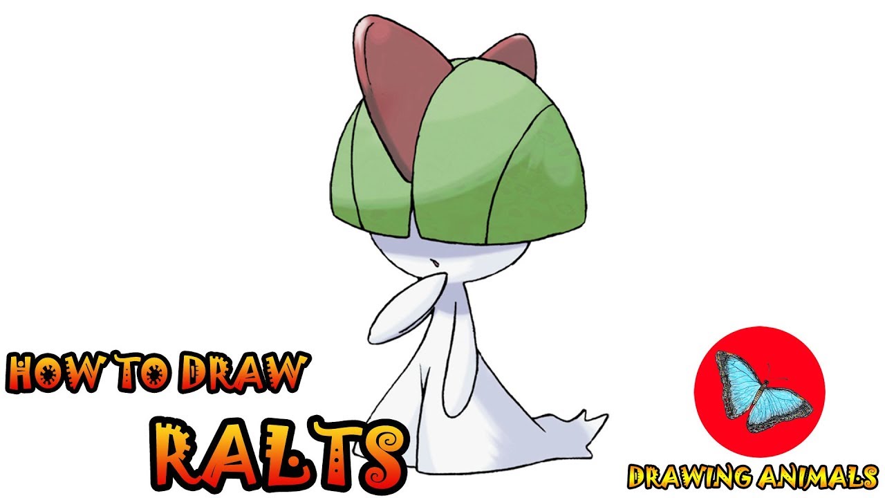 How To Draw Ralts Pokemon | Coloring and Drawing For Kids
