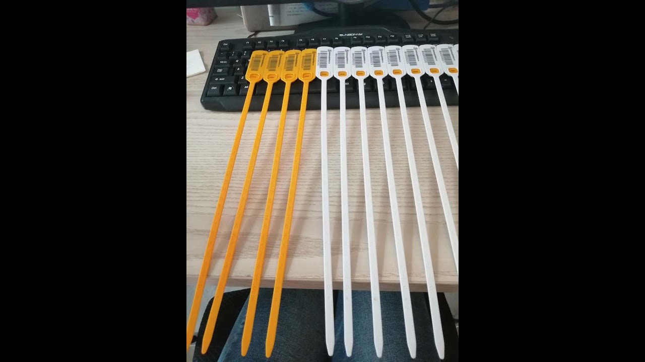 plastic seal ready to ship / plastic security tags Security seals - Tamper proof container seal