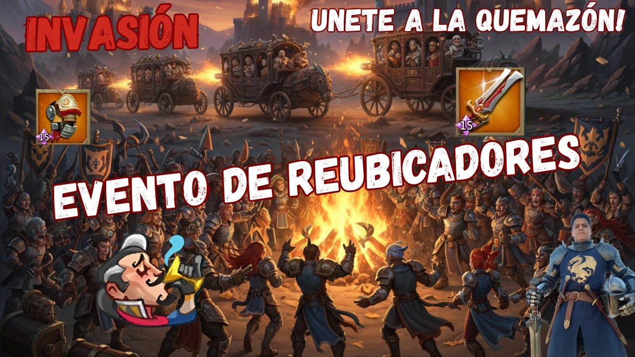 Invasión | Quemando vacas dormidas 2🔥- Lords Mobile