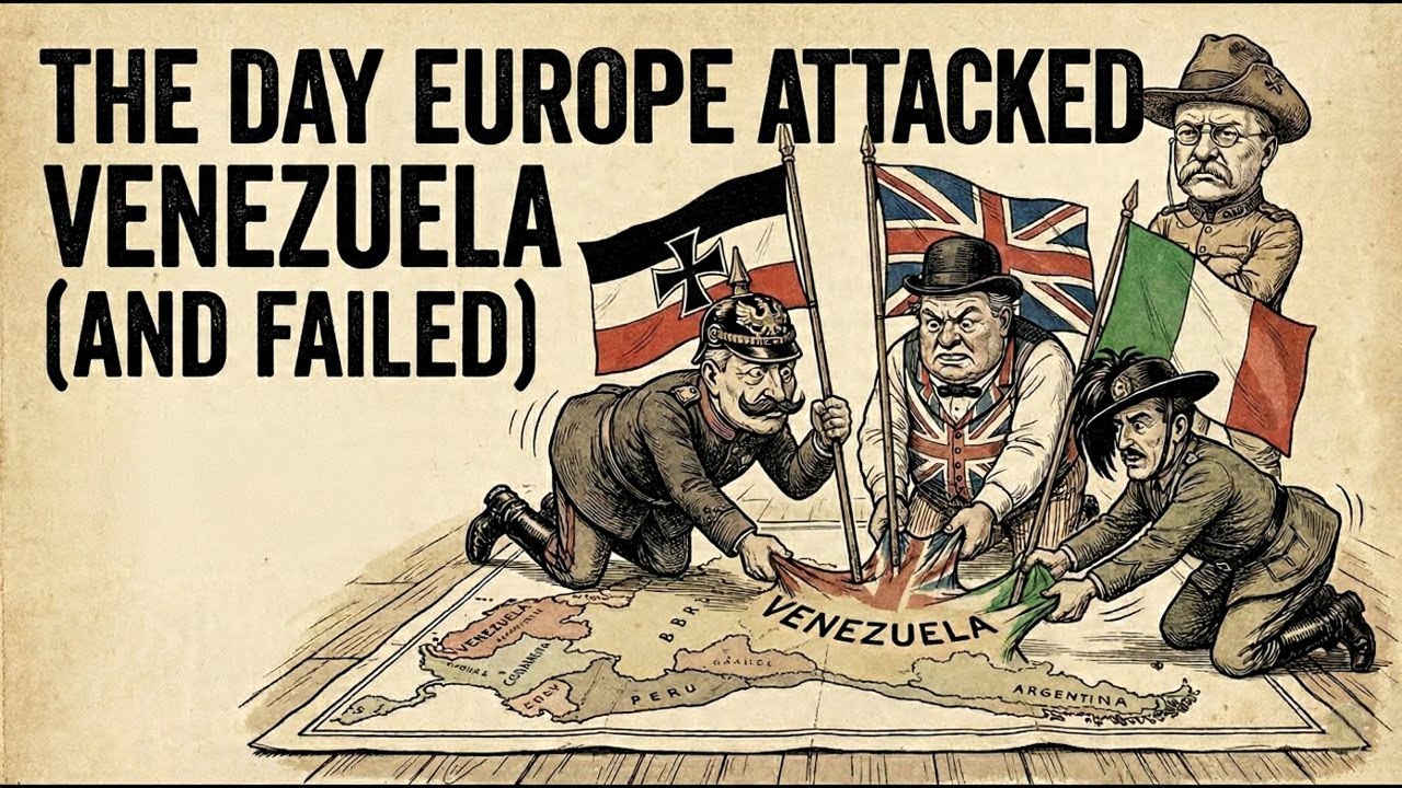When Europe Bombed Venezuela — and America Changed Forever