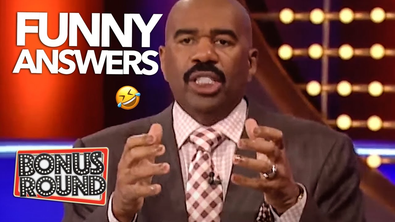 Funny CLASSIC Answers With Steve Harvey On Family Feud