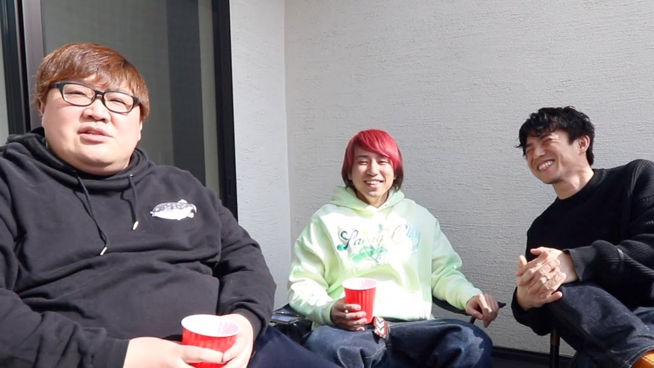 妖怪140kgデブとキツネさんでお家BBQ!!!!