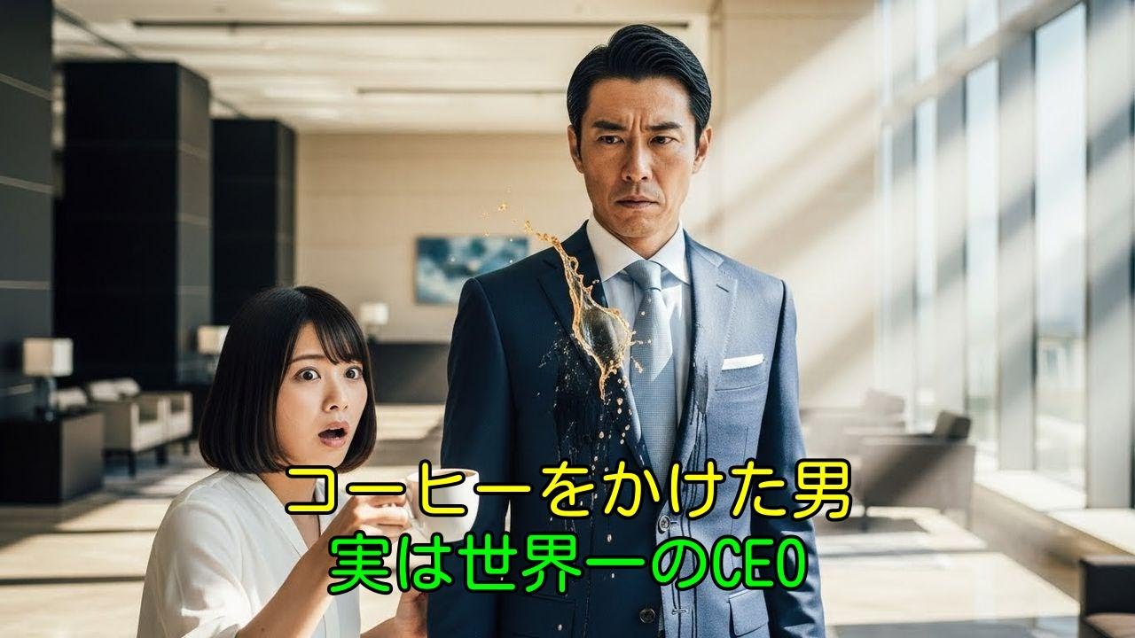 貧乏インターンがコーヒーをかけた男、実は最恐CEOでした。