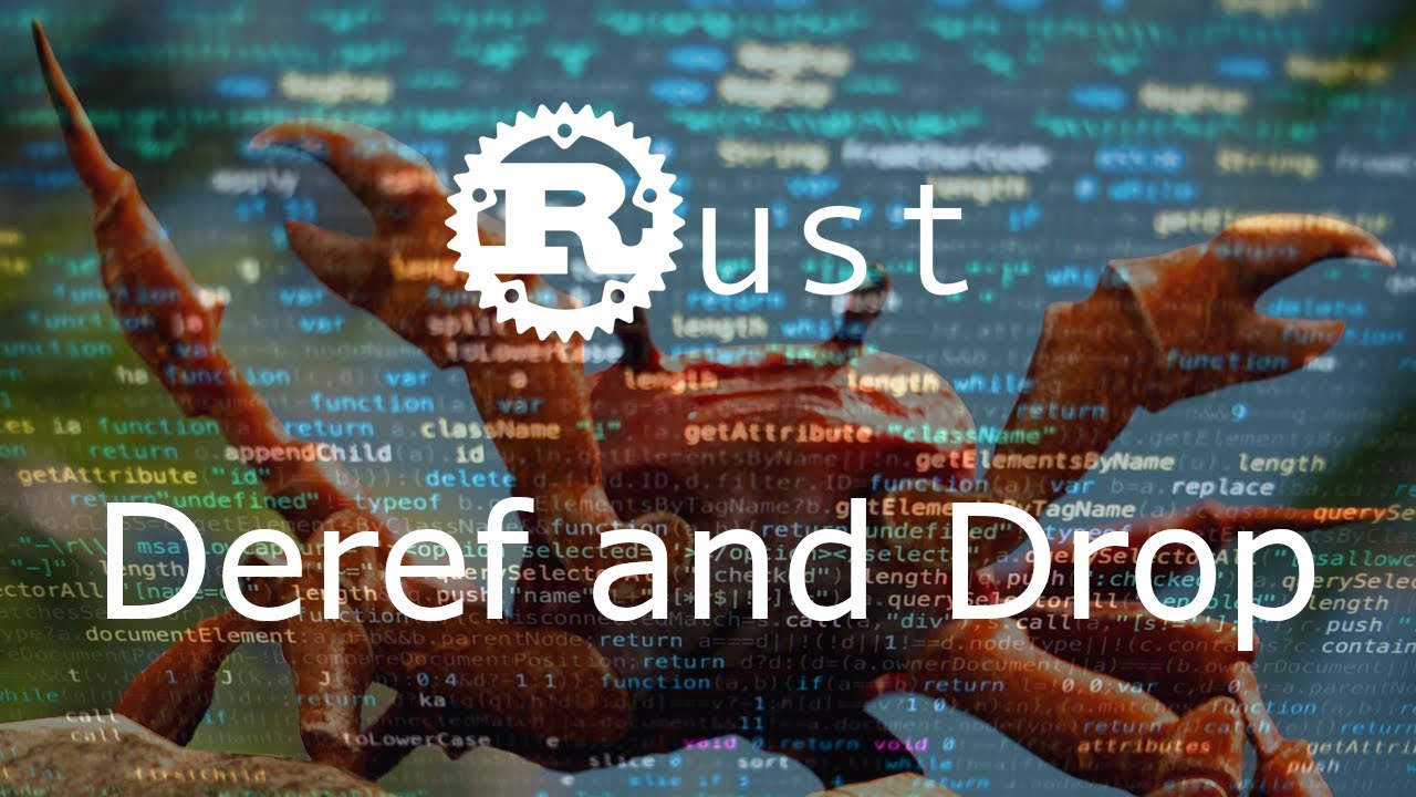 Deref and Drop Traits - Rust