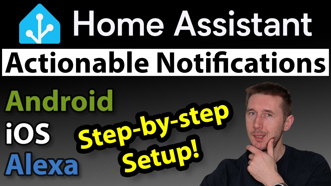 Home Assistant Actionable Notifications – Step-by-Step Setup (Mobile & Alexa)