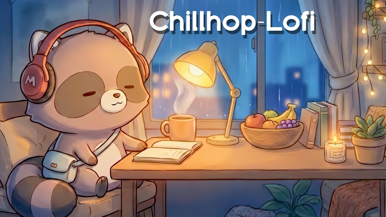 Rainy Night Lofi Study Session 🌧️ | Cozy Chill Beats with Relaxing Lofi 🎧 [jazzy beats/lofi hiphop]