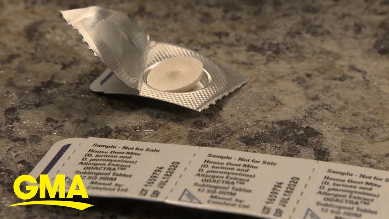 What to know about immunotherapy tablet treatments for allergies l GMA