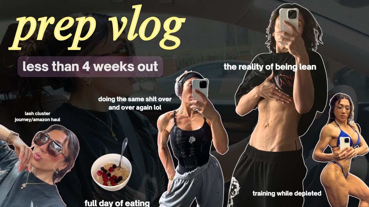 the reality of getting stage lean // wellness prep vlog