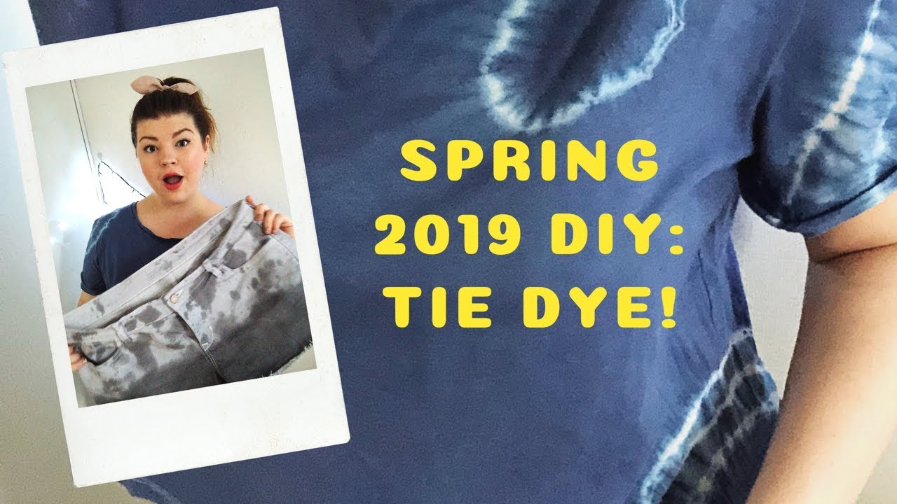 SPRING DIY: Tie Dye!