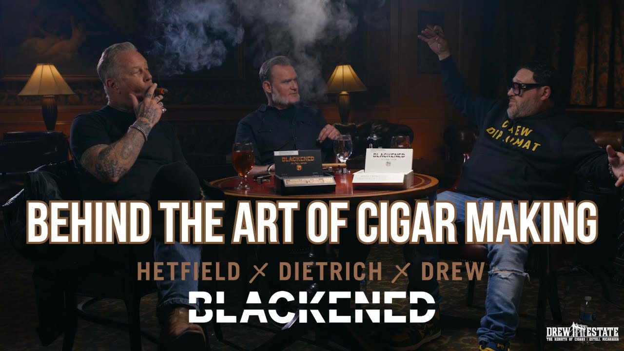 Behind the Art of Cigar Making (Metallica x Blackened x Drew Estate)