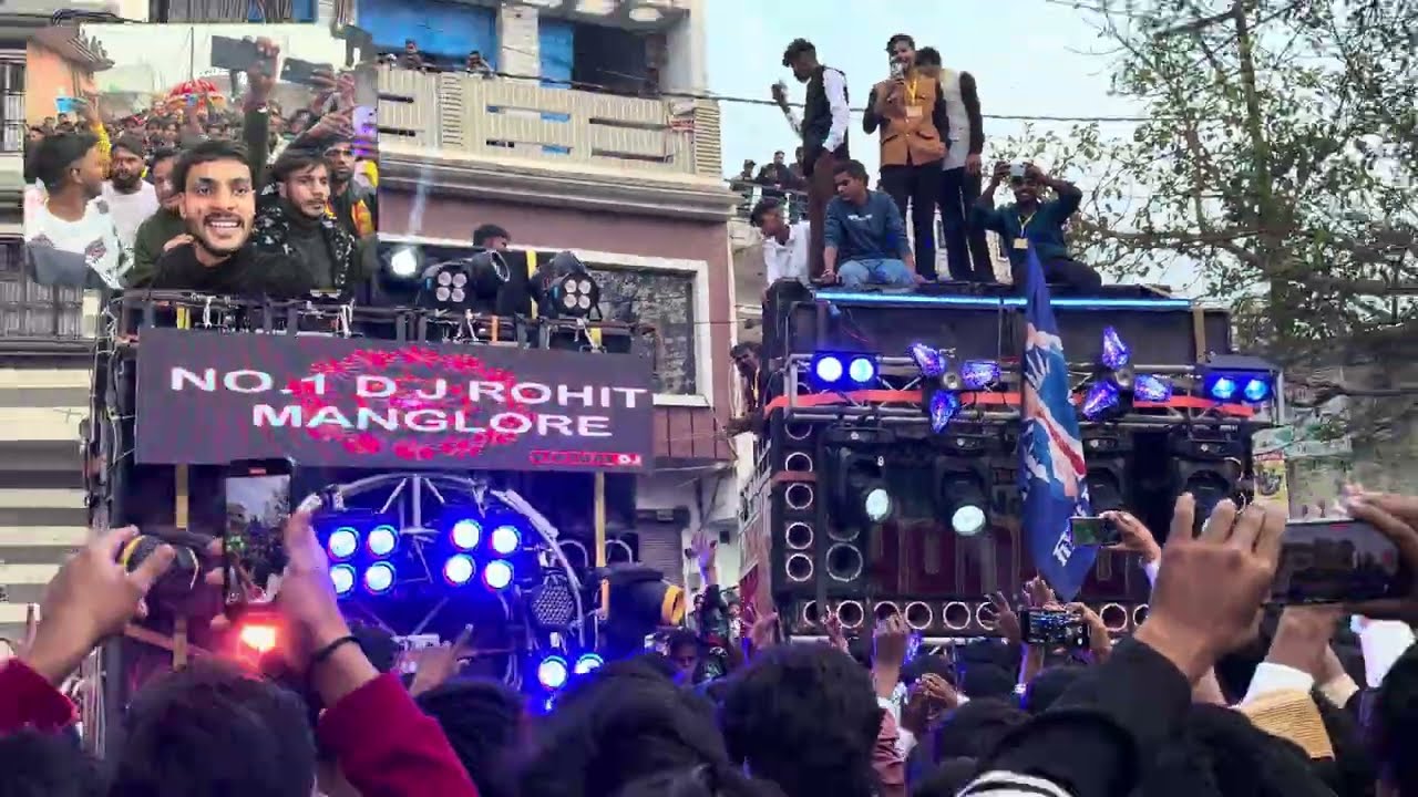 2 February  Ravidas Jayanti shobha Yatra Mangalore competition, DJ Rohit and DJ Dhadkan Meerut