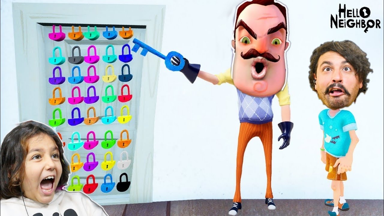 WİLSONUN BU EVİNE GİRMEK İMKANSIZ 😱 Hello Neighbor Mod