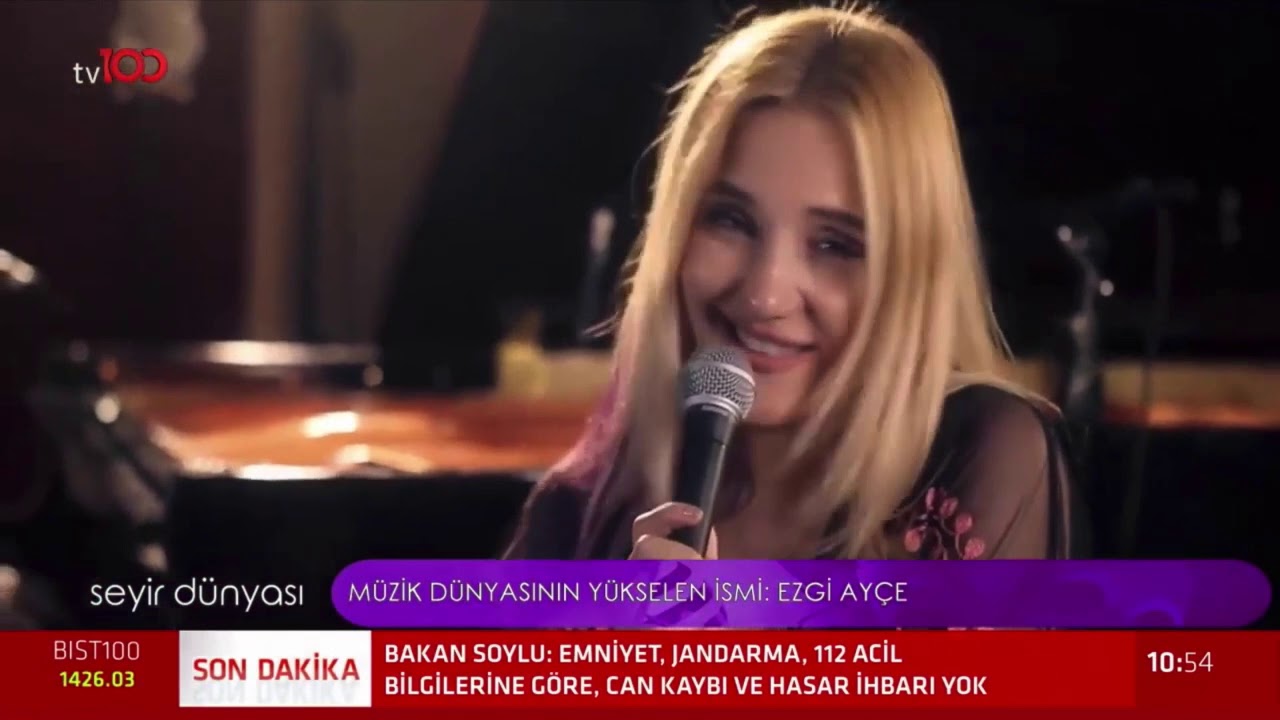 Ezgi Ayçe, TV100 kanalında 