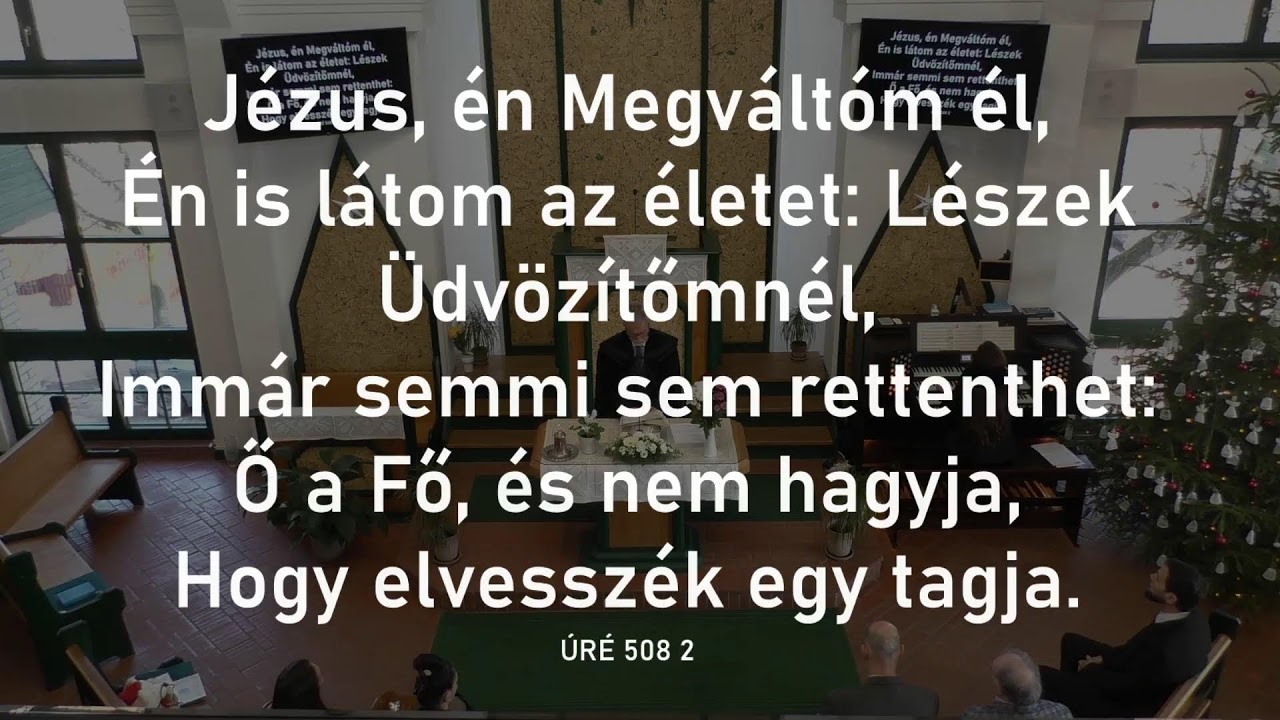 Kispest Rózsatér Istentisztelet 2026.01.18.