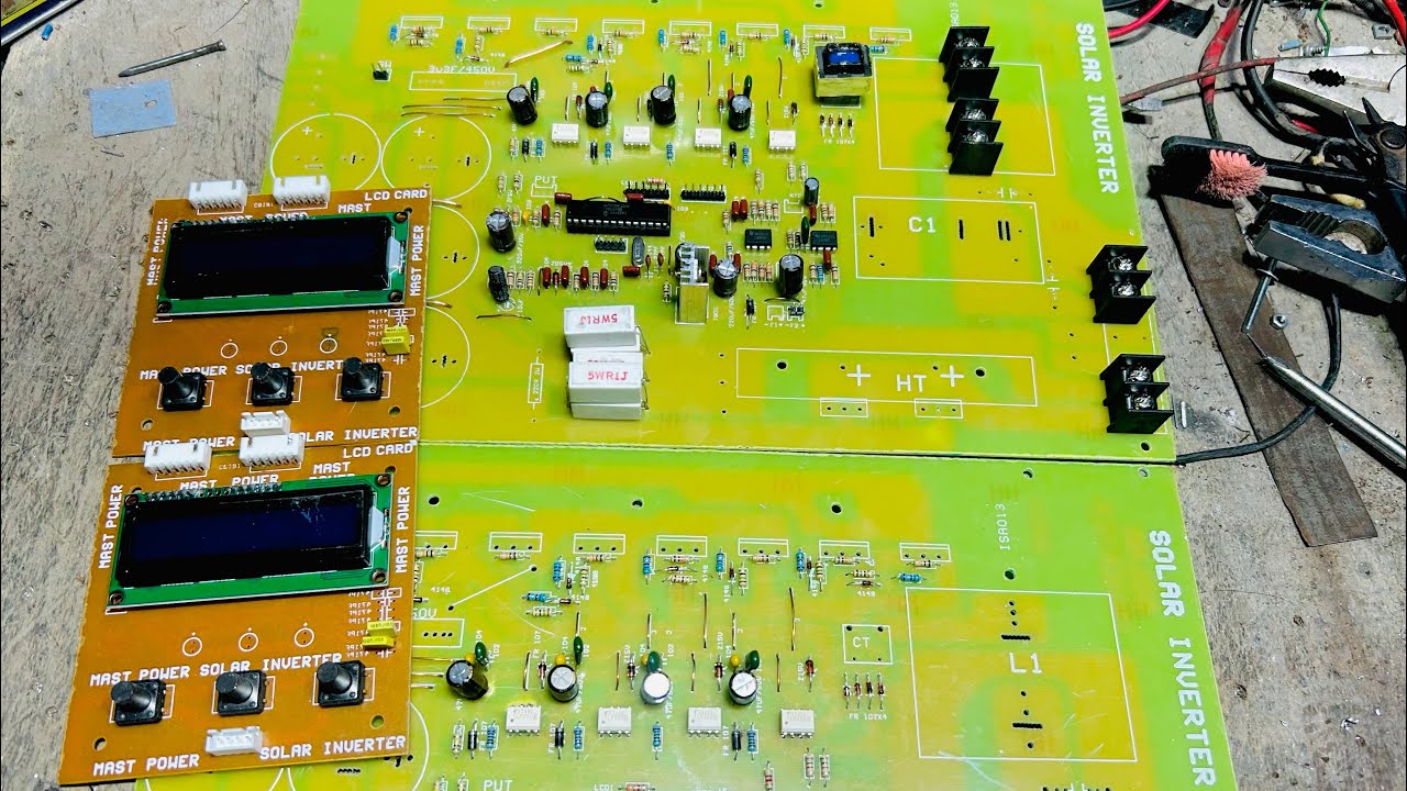 7Kv ￼ PCB solar inverter checking basin  6 V 14 V￼