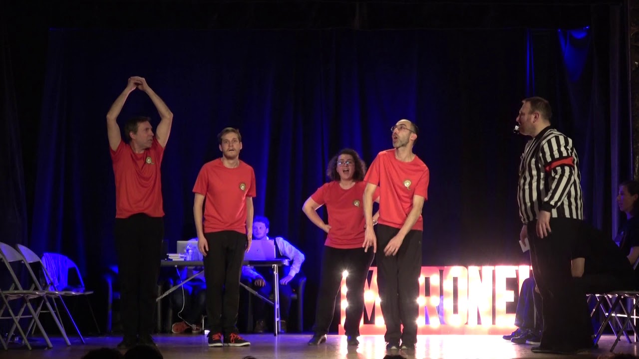 Festival Improneuf 2019   Match Les Non Sens avec les Clacksons