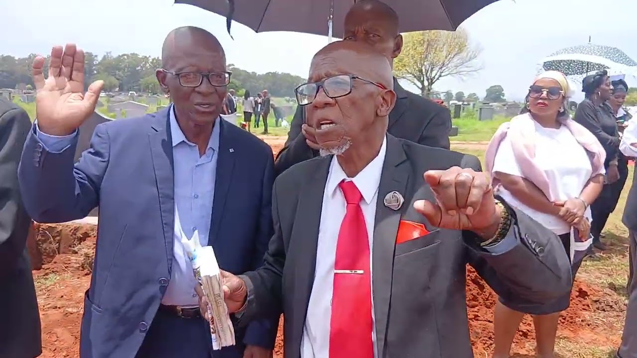 African Catholic Church funeral service of Mr Makaleng