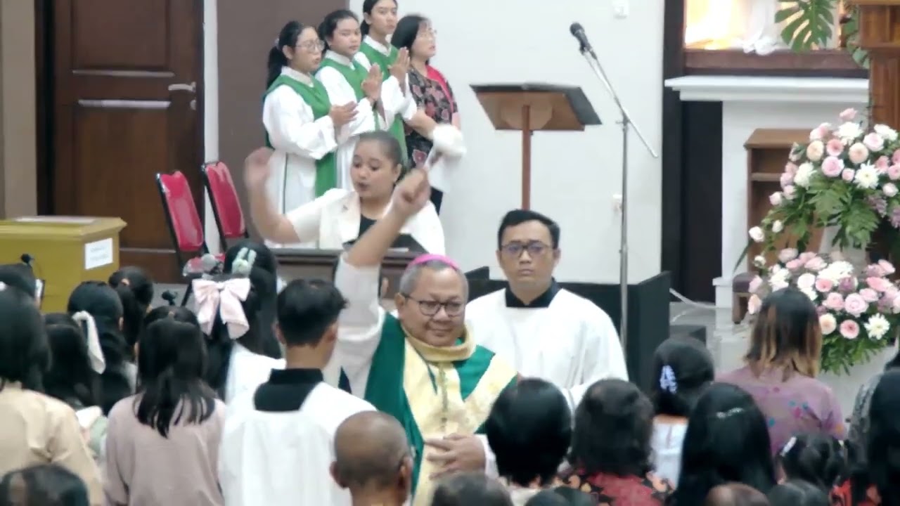 Misa Pemberkatan Gereja, 25 Tahun Paroki Sakramen Mahakudus Pagesangan - Surabaya