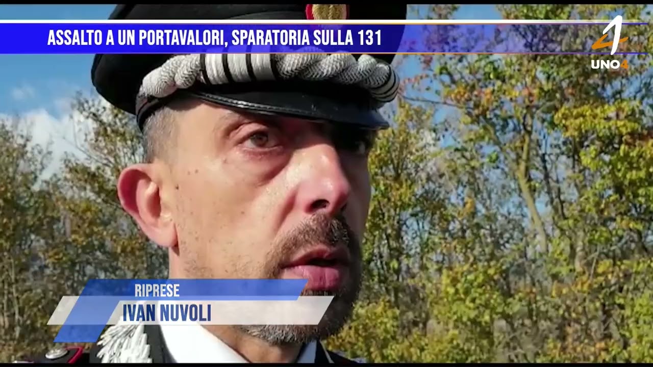 Assalto a un portavalori: sentiamo il comandante dei Carabinieri