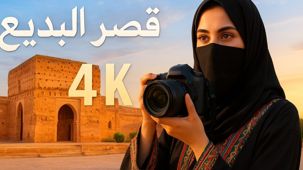 قصر البديع مراكش 🎥 4K | تحفة المغرب التاريخية التي لا تُنسى✨️#قصر_البديع #مراكش #المغرب #سياحة#تاريخ