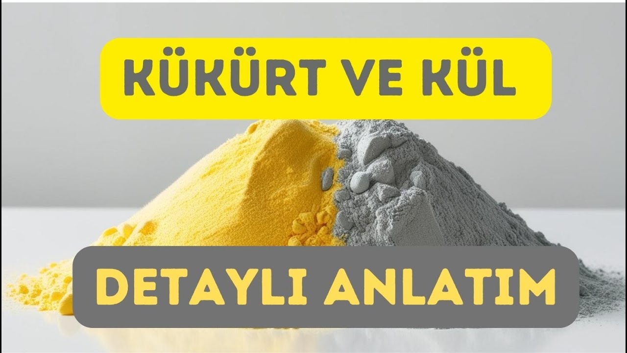 TOZ KÜKÜRT NEDiR NE iSE YARAR ? TOPRAĞA NEDEN ATILIR ?