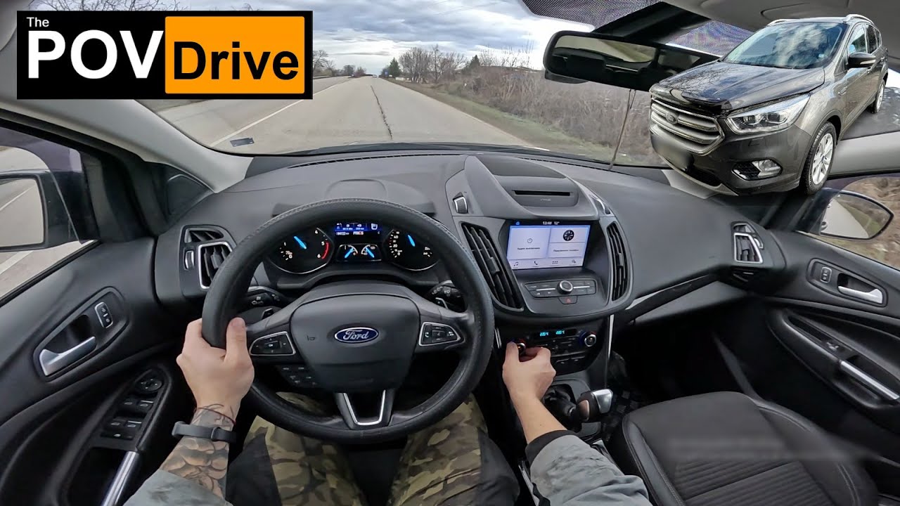 2019 Ford Kuga 2.0TDCI 150hp 4x4 PowerShift | POV Test Drive
