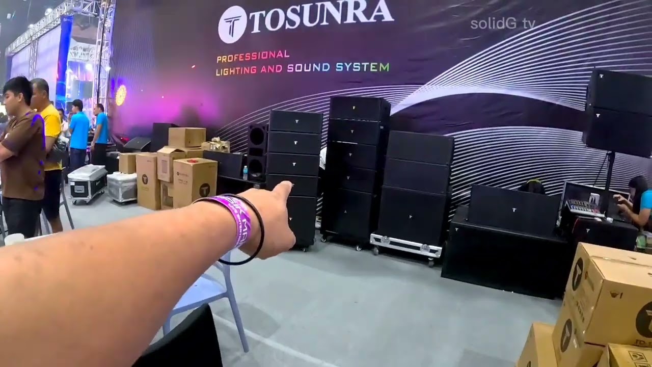 TOSUNRA AMPLIFIER BOOTH AT MUSIK MANILA EXPO 2025