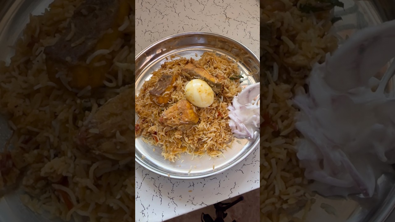 🥳Spcl Friday Lunch Mini vlog | Tasty Fish biriyani🐠 @sheerusdining