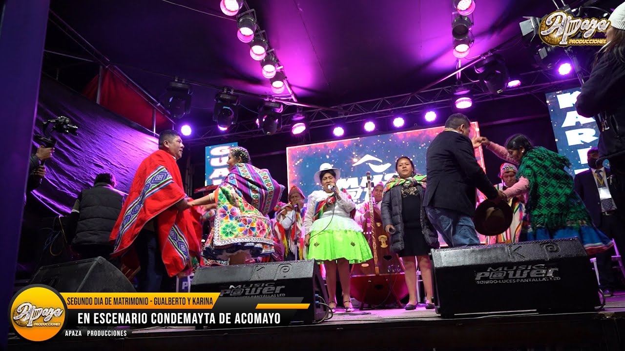 Condemayta de Acomayo En EL Matrimonio de Gualberto Apaza & Karina de la Cruz (2022)