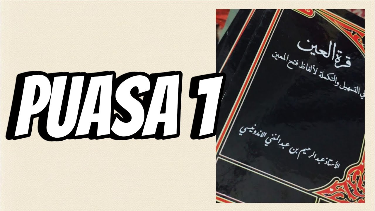 1. TASHIL FATHUL MUIN 2 - PUASA