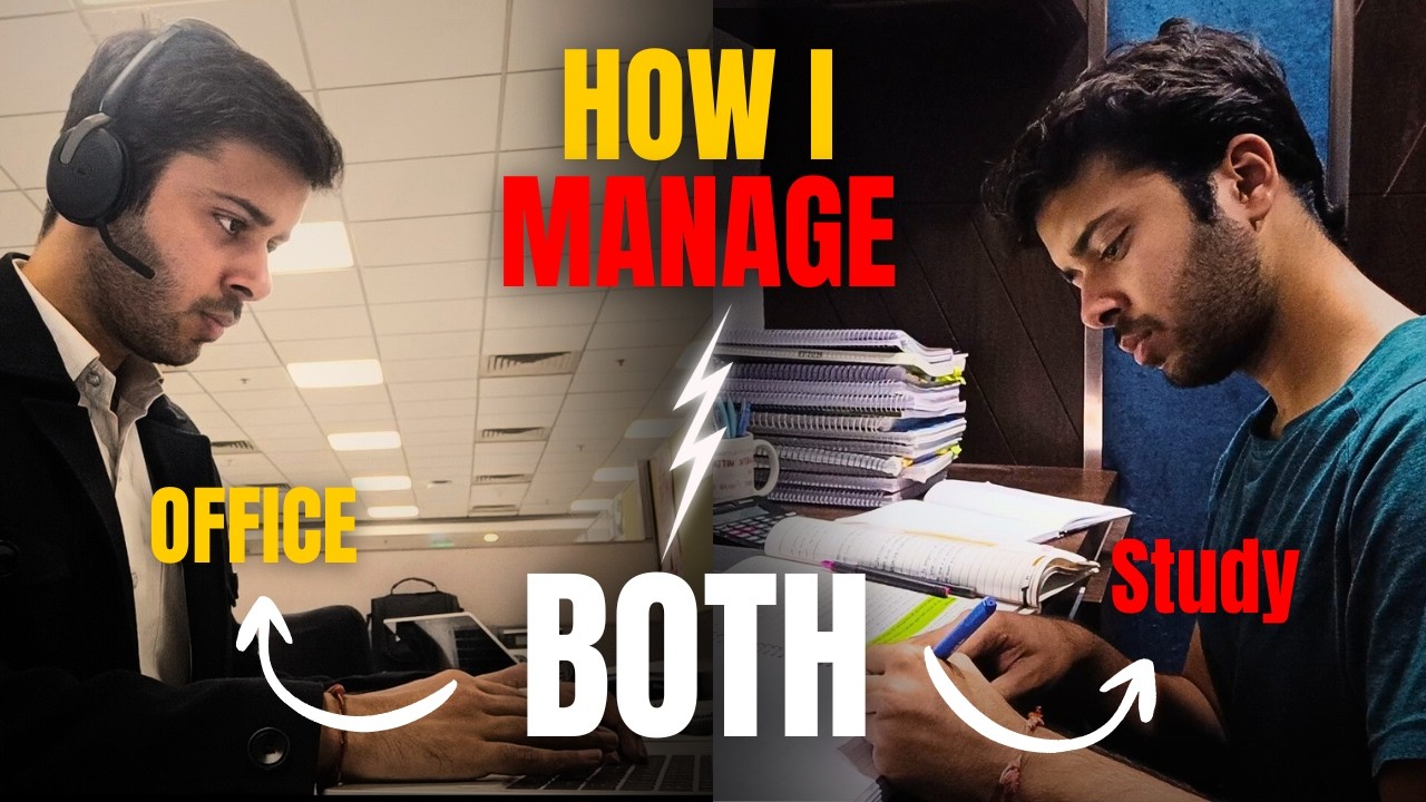 How to Manage Studies with Articleship & Office | CA Final Preparation Tips | #cafinal #articleship