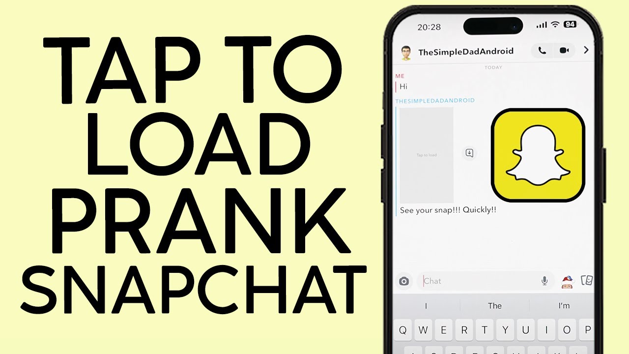 How to Create Tap to Load Prank on Snapchat (2023)