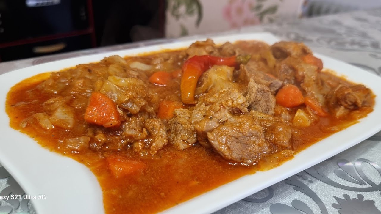 GULAS cu Varză (Varza cu Carne)pt Fiica mea ‼️#viral #pizza #viral #videos #roblox #food #art #fyp 