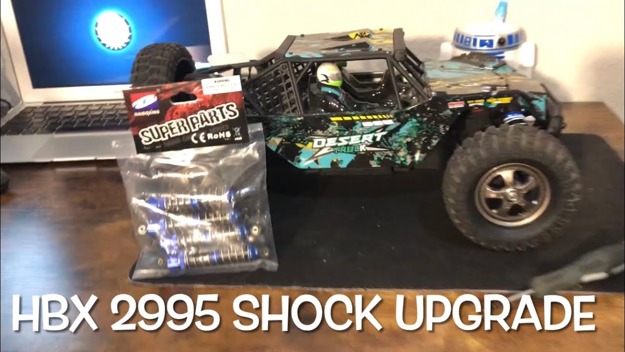 Haiboxing 2995 Aluminum Shock Upgrade Install & Test